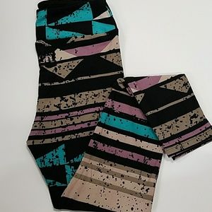NEW OS LULAROE TRIBAL PRINT LEGGING